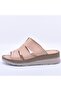 Maize Women's Genuine Leather Daily Slippers-375