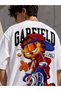 Garfield Urban Graphic Printed Oversize T-Shirt - 2