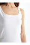White U-Neck Women's Undershirt from Güli̇s Gi̇yi̇m - 3