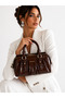 Imported Patent Leather Fabric Women's Hand and Shoulder Bag New Season - 2
