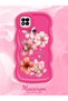 Redmi 9C Compatible Case Camera Protector Red Silicone Couple Phone Case Floral Pattern - 2