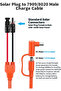 3M JMUYTOP For Jackery Explorer 3000 Pro/2000 Plus/2000 Pro/1500/1000 14AWG Solar panel Extension C - 3