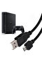 كابل شحن USB لوحدة تحكم PS4 وأجهزة الكمبيوتر، سلك إمداد الطاقة لوحدة التحكم في الألعاب - 7