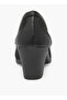 Women Block Heel Loafers - 5