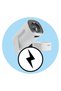 Vision Smart Android 11 WiFi Bluetooth Proiector Portabil - 4