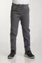 School Pants Elastic Ribbed Waist Canvas Children's Trousers-Sm