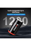 بطاريات C قابلة لإعادة الشحن مع كابل شحن USB-C، بطارية ليثيوم 1.5 فولت LR14 مقاس C بسعة 5000 مللي واط في الساعة (4 قطع) - 6