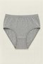 Women's High Waist Plus Size Cotton Elastic Waist Mommy Panties Underwear - 4