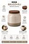 Mediterranean Brugdhaj Set of 3 Stylish and Modern Jars 1 Lt - 3