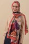 Rose Pattern Bamboo Shawl