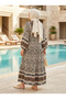 Women's Viscose Daily Hijab Dress - 2