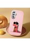 Pink Silicone Case with Shock-Absorbing Camera Protection Compatible with Samsung Galaxy M34 - 2