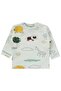 Safari 6-18 Months Pajama Set - Ecru - 2
