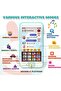 Baby Musical Phone Toy with Touch Screen Lights & Sounds Educational Toy for Toddlers 6+ Months - 3