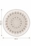 Handmade Lace Tassel Edged Round Large Size Tablecloth 165 X 166.5 cm Living Room Dining Table Cover - 4