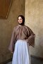 بلوزة فيليسا من فرو المنك الداكن - 5
