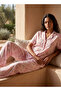 Intimates Pyjama Set Button-Down Shirt & Trousers Viscose - 6