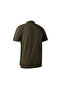 Polo Neck Black Sleeve Green T-Shirt 2XL - 3