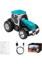 WS-560 Modern Tractor Bluetooth Replica Speaker – Portable Wireless Speaker with HD Sound, TWS, LED Party Light, USB/TF, FM, Built-in Microphone, Surprise Gift (Green)