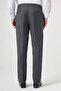 Smoked Side Pocket Open Leg Cloth Footed Comfort Fit Trousers 1003260160 - 4