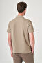 Mink Polo Collar Short Sleeve Relaxed Fit Flexible Non-Curling Collar Technology T-Shirt 1011260177 - 5