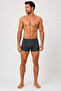 5 Pieces Comfortable Fit Large Size Cotton Flexible Men's Boxers 92% Cotton 8% Lycra - 2