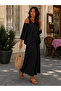 Timeless Elegance - Women's Off-The-Shoulder Loose Blouse and Strap Dress Two-Piece Set - 5
