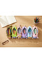 Plush Pen Holder Cute Pencil Case Large Volume Zippered School Pencil Case Girls' Pencil Bag - 4