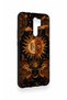 حافظة سيليكون متوافقة مع Redmi 9 من نوع Mystic Sun Pattern - 3