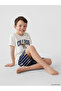 Lcw Kids Ecru Boys' Shorts Pajama Set - 2