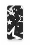 Vivo Y28 Compatible Black Mega Star Patterned Silicone Case - 2
