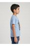 Boys Basketball Print Blue T-Shirt - 4