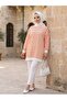 Striped Two-Thread Hijab Tunic