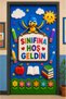 Elastic Door Decoration, Fabric Door Dressing, Welcome to the Classroom, Classroom Door, School Event Door Decoration