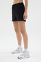 Women's High Waist Combed Cotton Mini Shorts - 6