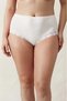 10 Pieces of Luxury 100% Cotton Plus Size Women's Panties - High Waist, Polka Dot Patterned Lace Lingerie - with Sleep Band Gift - 2