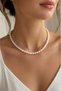 Pearl Necklace Elegant Women's Necklace Stylish Pearl Necklace for Everyday and Special Occasion