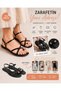 Women's Flip-Flop Sandals with Cross Straps, Short Block Heels, Stylish, Comfortable, Casual Summer Sandals - 3