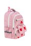 Heart-Themed Multi-Compartment'Kids Bags' Orthopedic School Bag with Cover, Lunch Bag and Pencil Holder, 3-Piece School Bag Set - 3