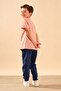 Unisex Kids 100% Cotton Short Sleeve Basic T-Shirt 2055 Salmon - 6