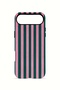iPhone 17 Air Vorian Double Layer Case Pink Navy Cabana - 4