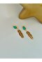 Drop and Dangle Leaf Detail Steel Earrings - 3