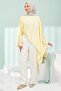 Yellow Asymmetrical Cut Cape