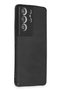 Aconcept Galaxy S21 Ultra Case Loop Leather Silicone (214450) - Black - 2