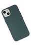 Aconcept iPhone 14 Case Nano Inside Velvet Silicone - (205922) Dark Green - 3
