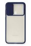 Aconcept Galaxy A11 Case Palm Frosted Camera Sliding Silicone (230502) - Navy Blue - 2