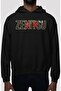 Zenitsu Agatsuma Kimetsu No Yaiba Anime Back Printed Unisex Oversize Combed Cotton Hoodie - 4