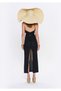 Cross-Neck Knitwear Dress with Front Tie - 2