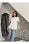 Women's Lace Printed Cotton T-Shirt - 3