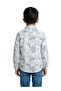 Boys Light Blue Printed Casual Shirt - 2
